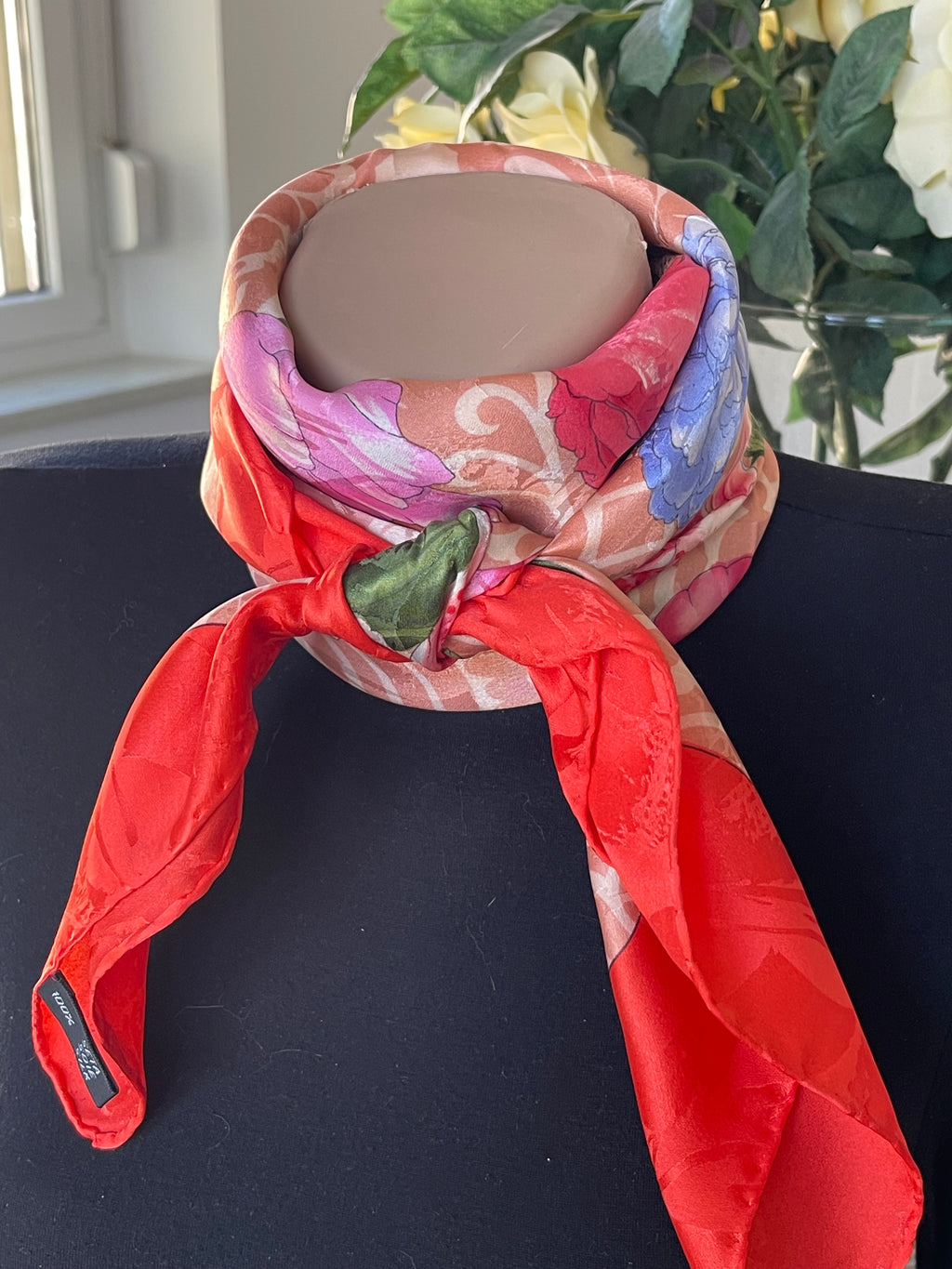 ERRE foulard schal scarf seide soie silk carré