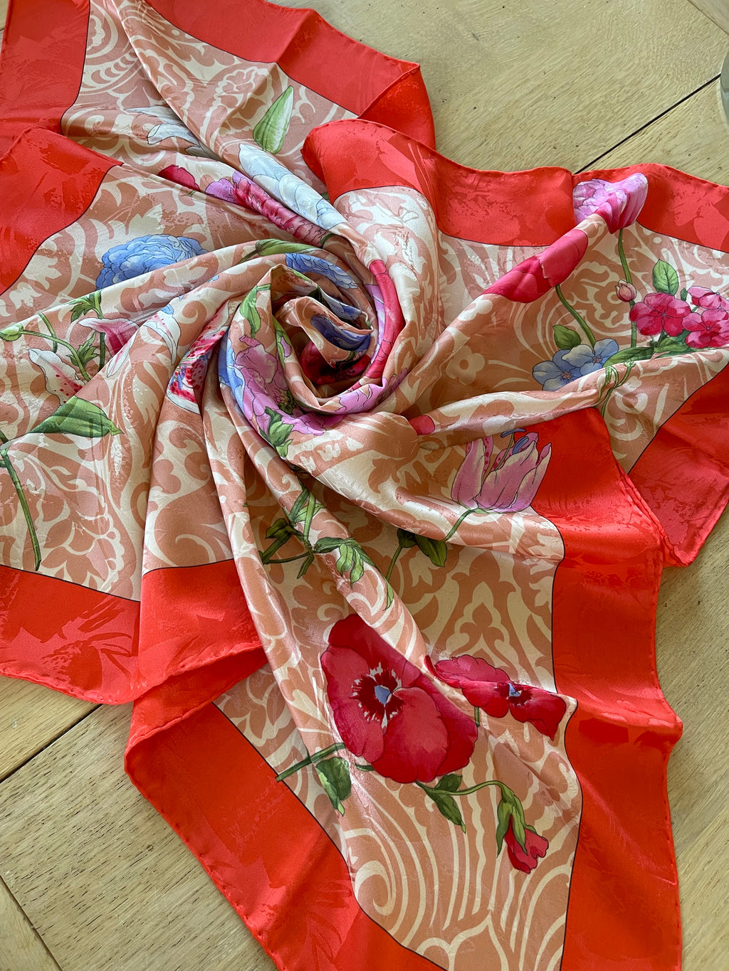 ERRE foulard schal scarf seide soie silk carré
