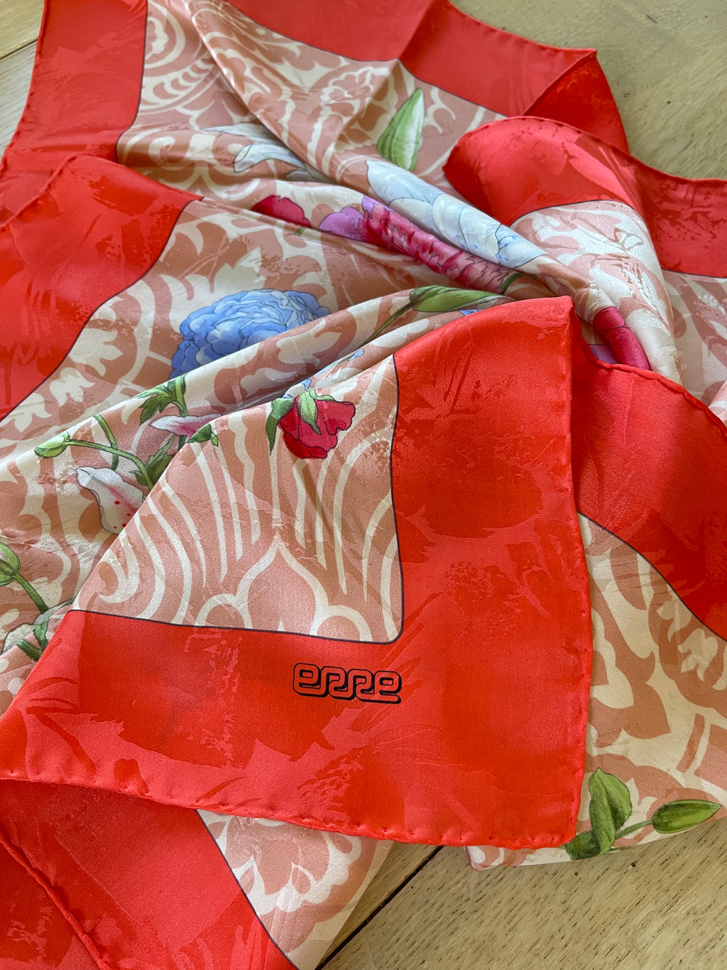 ERRE foulard schal scarf seide soie silk carré