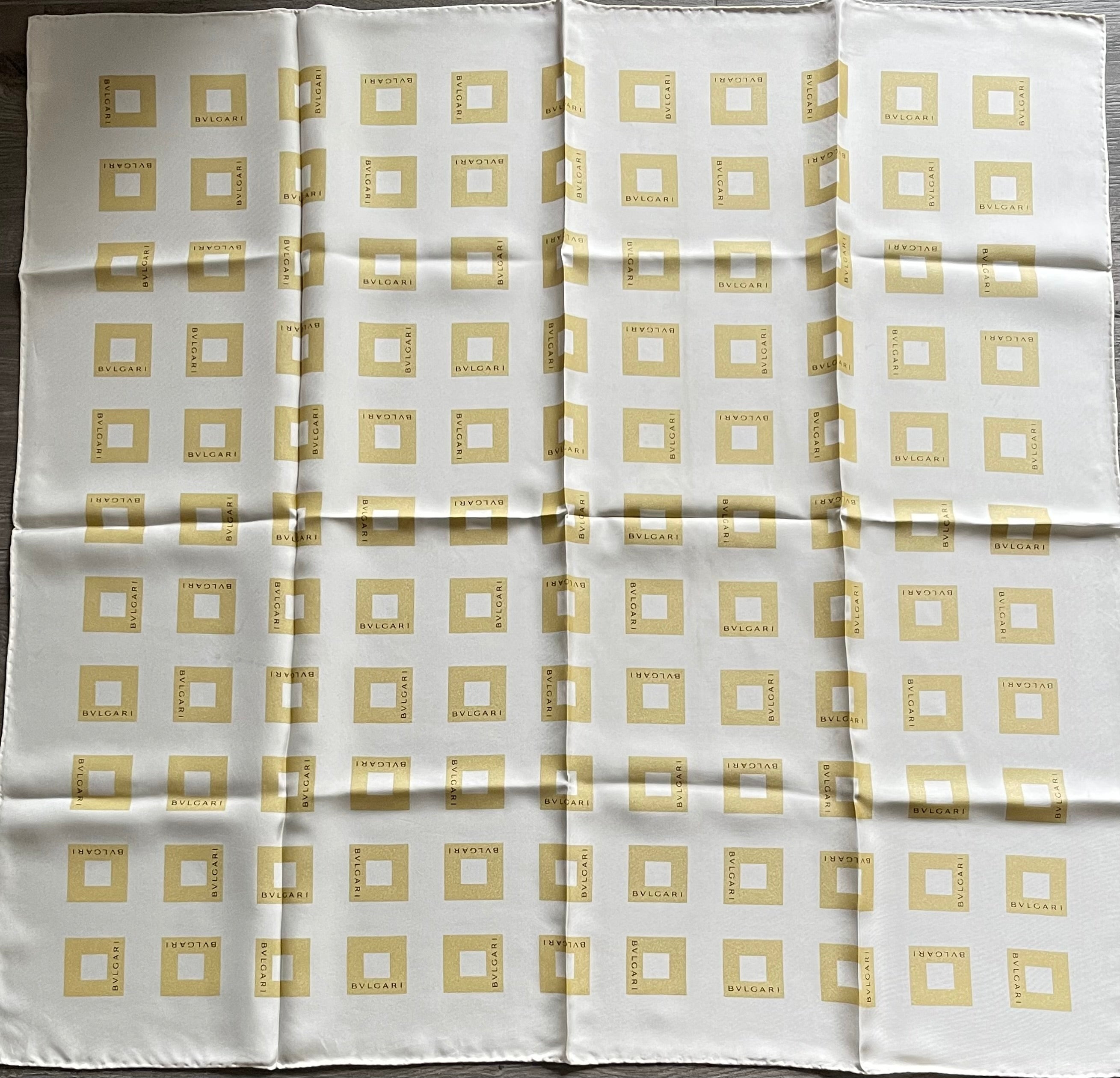 BULGARI scarf carré foulard schal seide soie silk