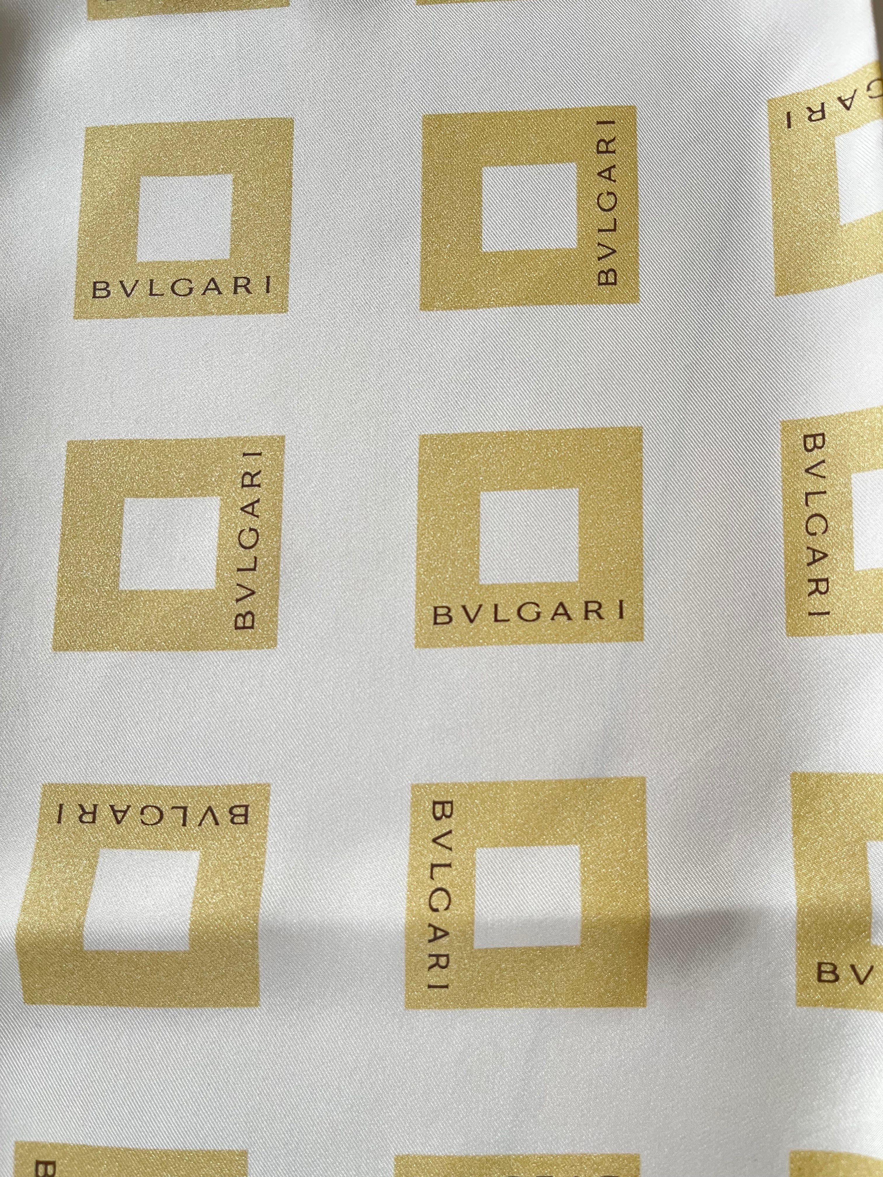 BULGARI scarf carré foulard schal seide soie silk