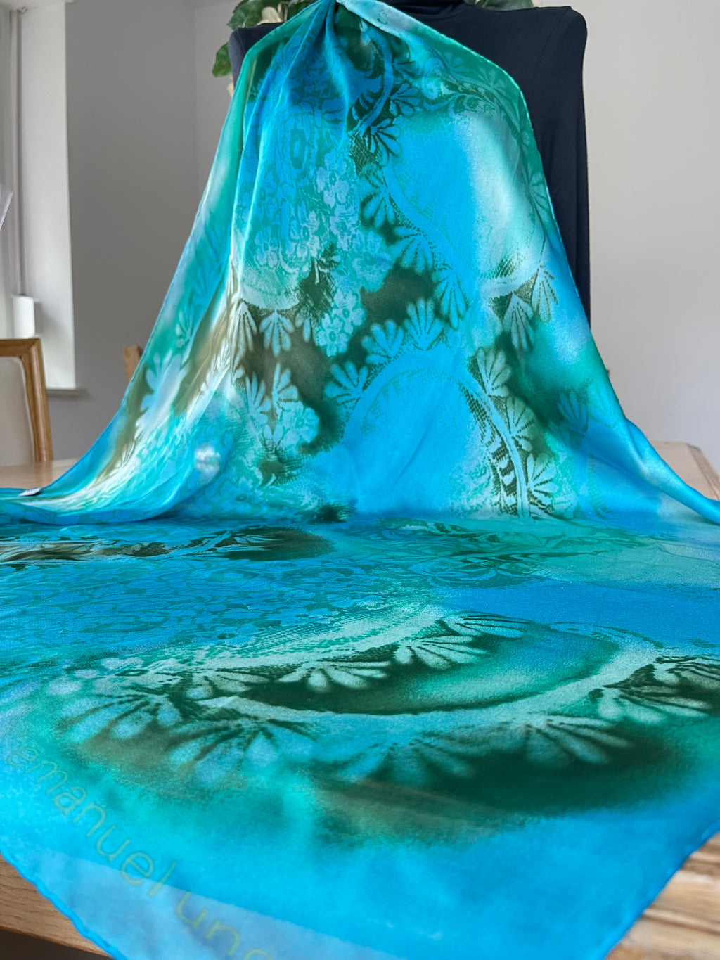 Ungaro foulard scarf schal carré soie seide silk