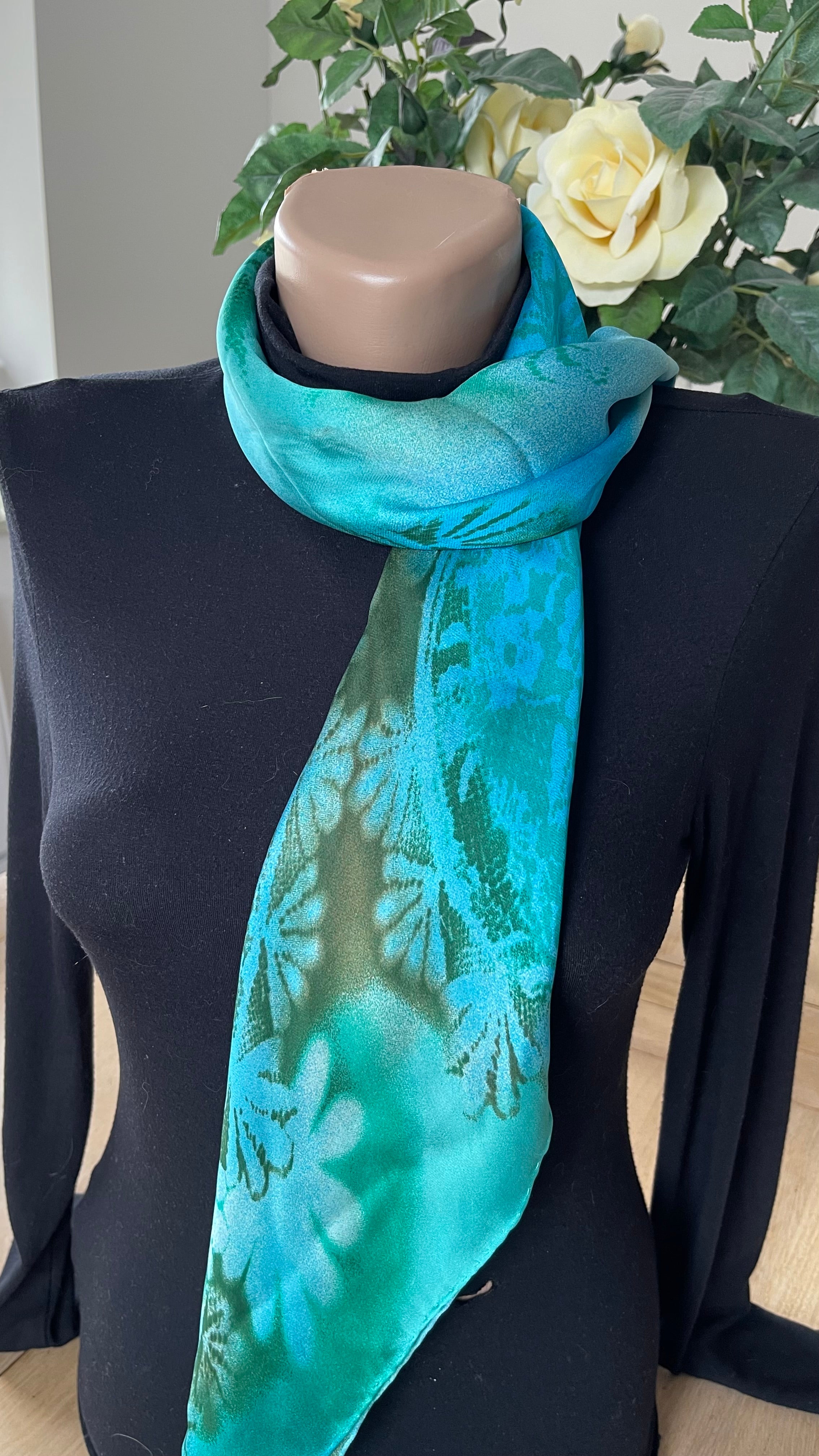 Ungaro foulard scarf schal carré soie seide silk