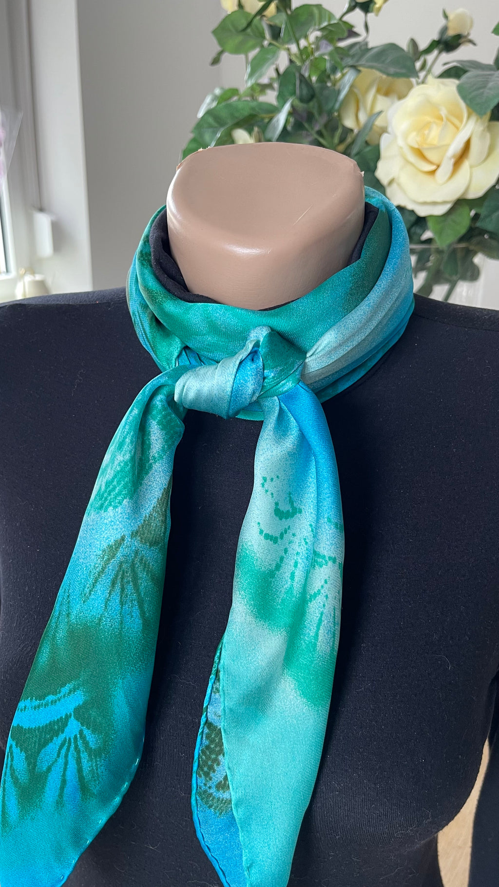 Ungaro foulard scarf schal carré soie seide silk