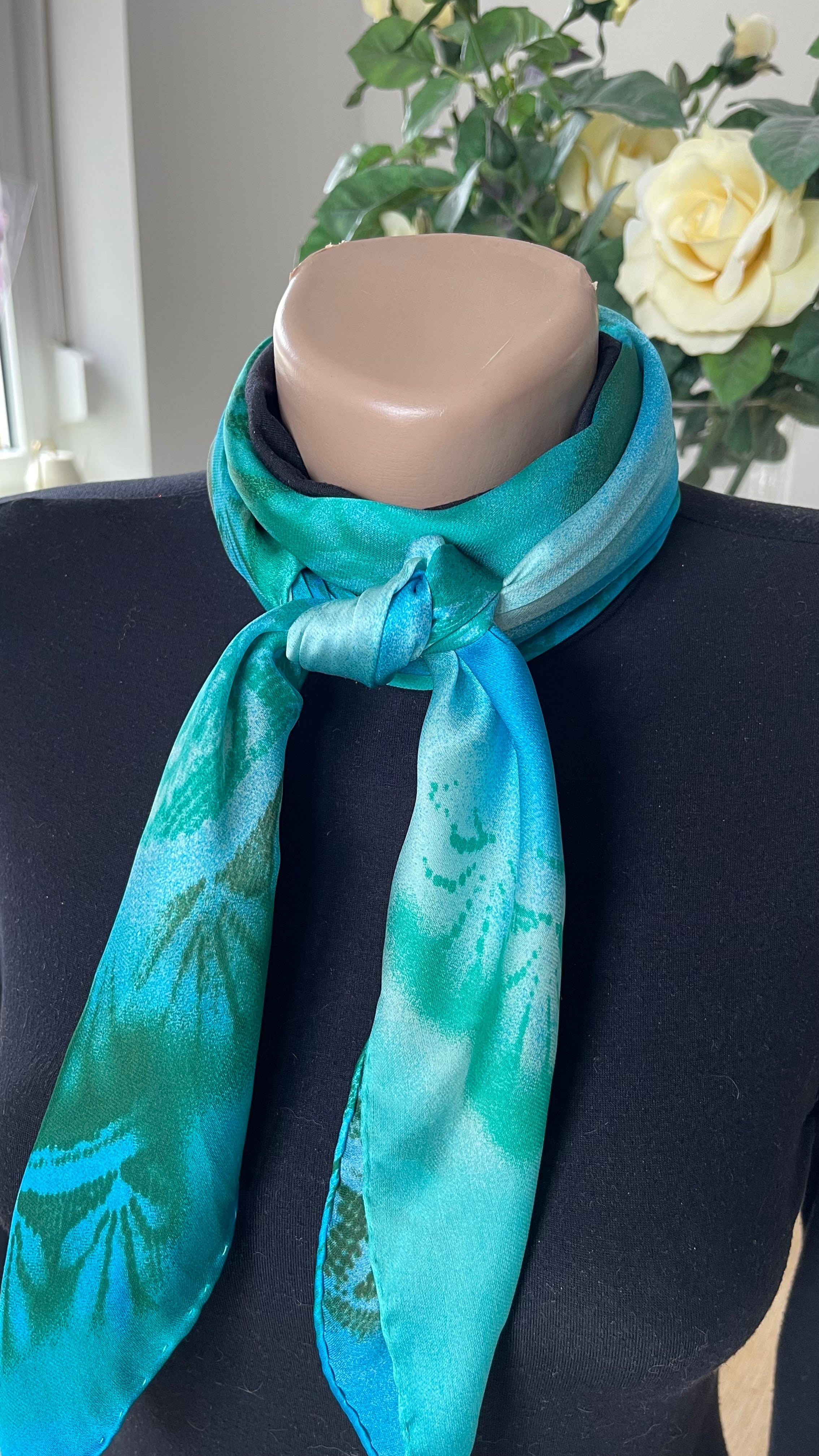 Ungaro foulard scarf schal carré soie seide silk
