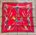 La Daniel Foret carré foulard schal sjaal seide soie silk