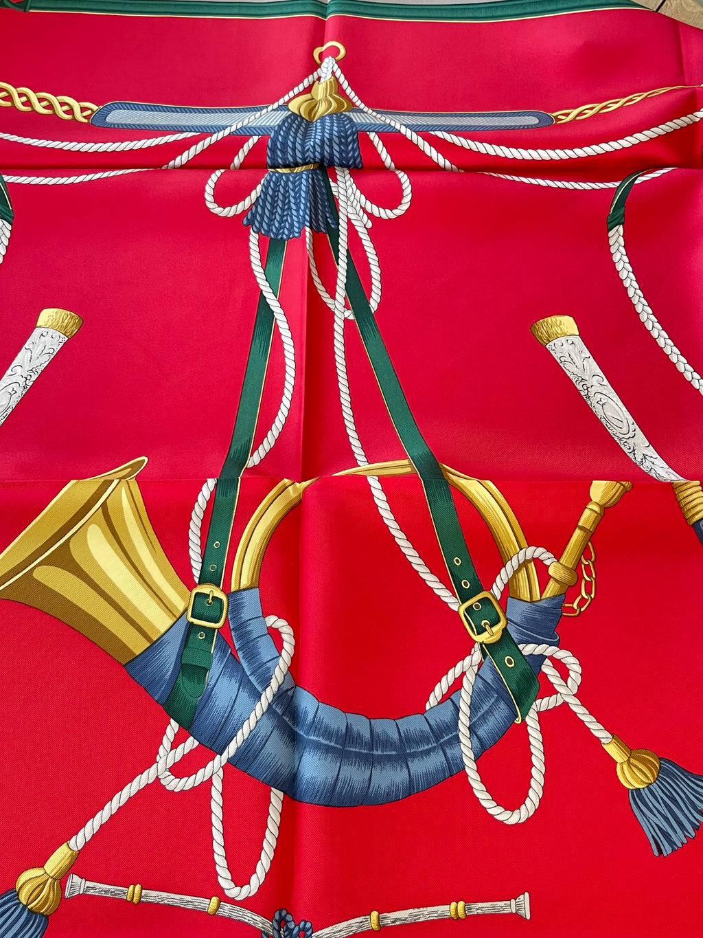 La Daniel Foret carré foulard schal sjaal seide soie silk