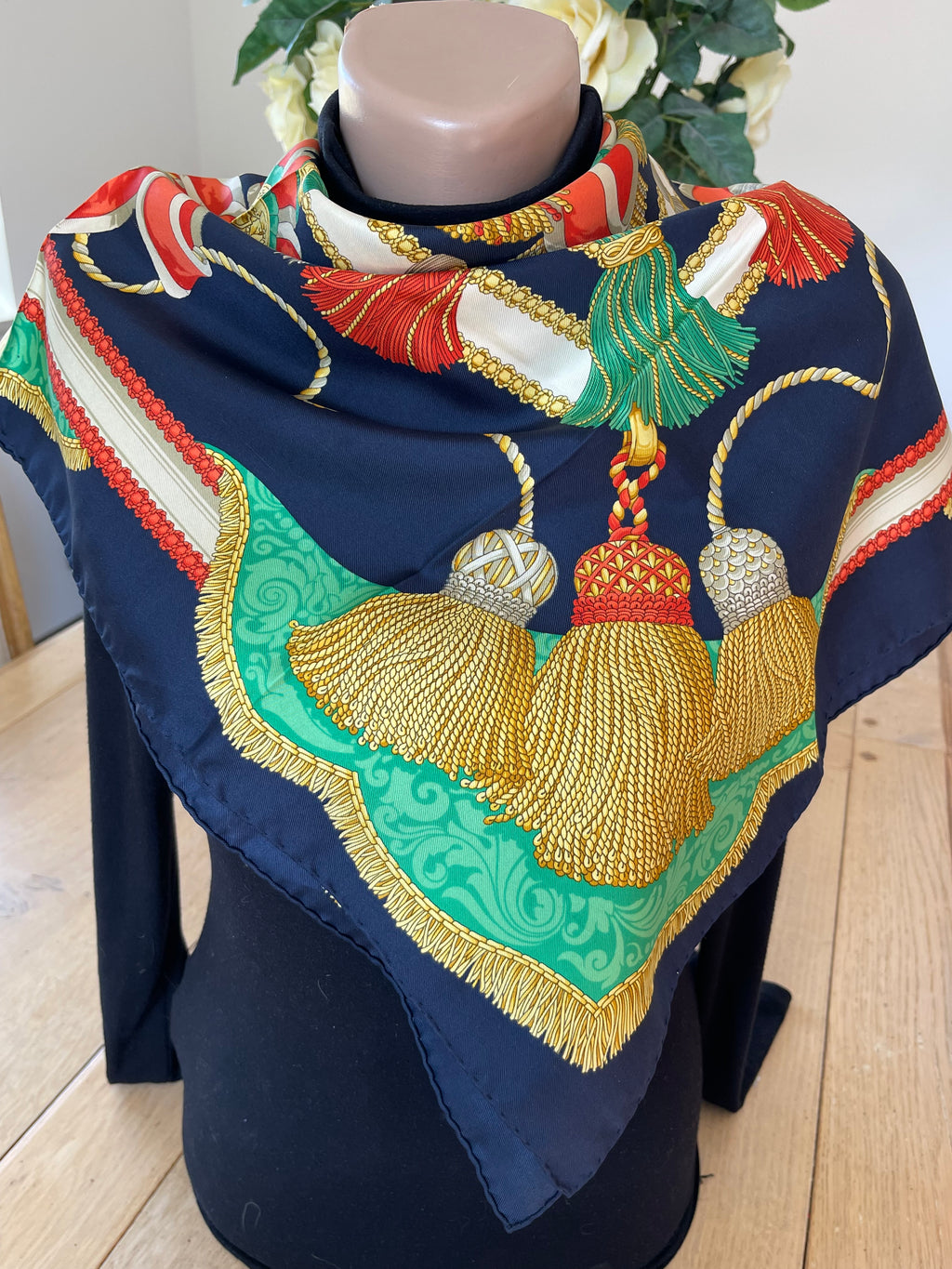 R DI RATTI foulard carré schal sjaal seide soie silk