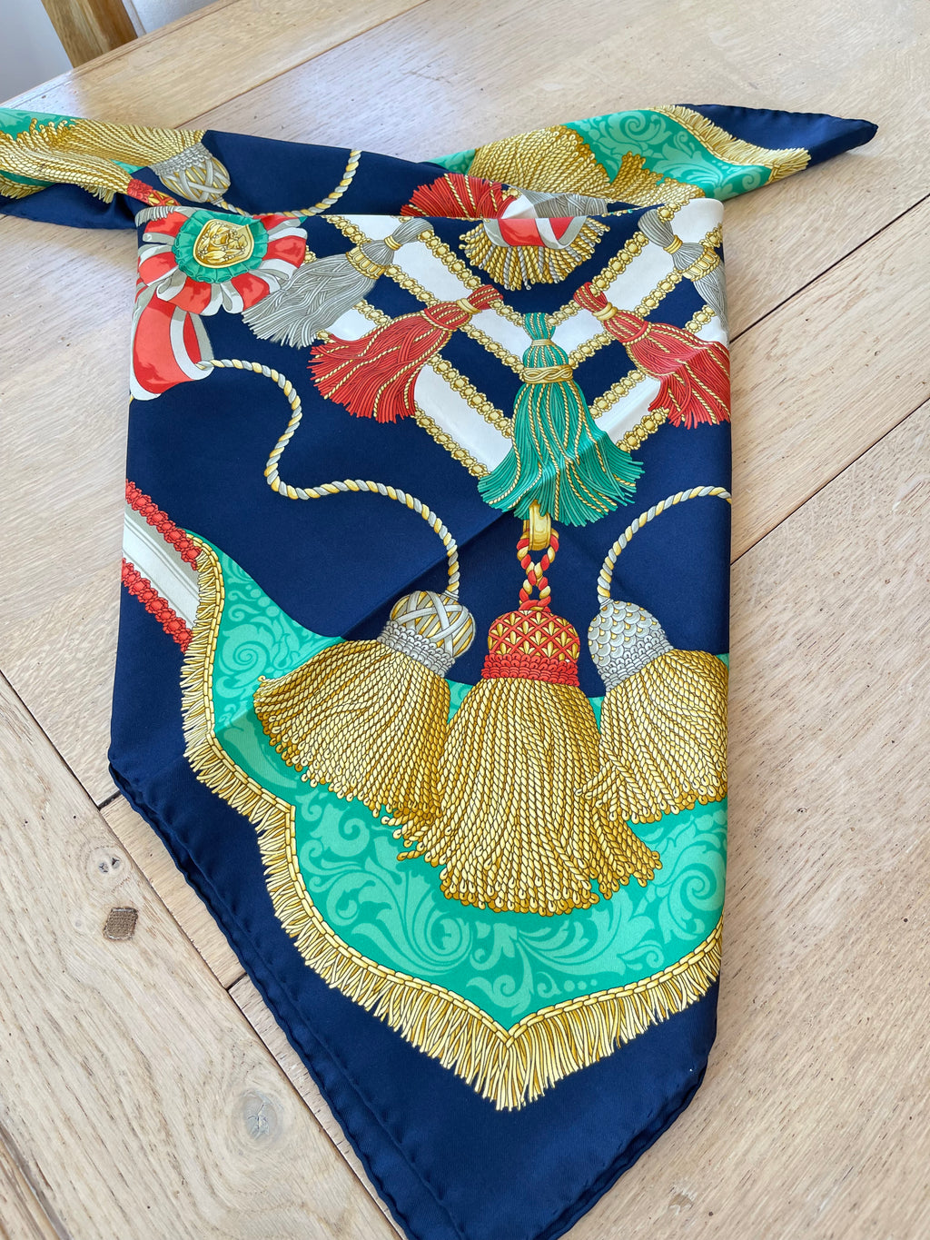 R DI RATTI foulard carré schal sjaal seide soie silk