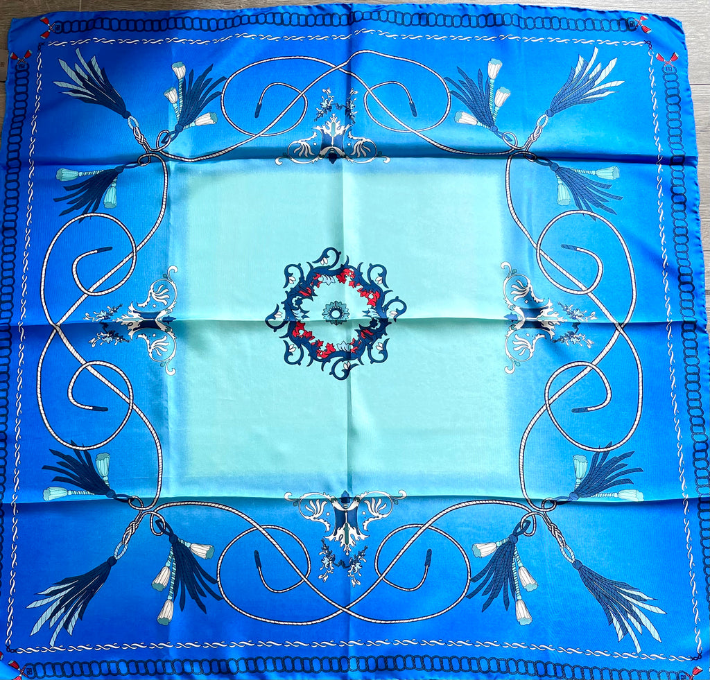 Gloria Ortiz carré foulard schal sjaal seide silk soie