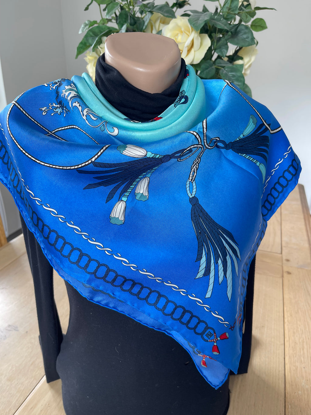 Gloria Ortiz carré foulard schal sjaal seide silk soie