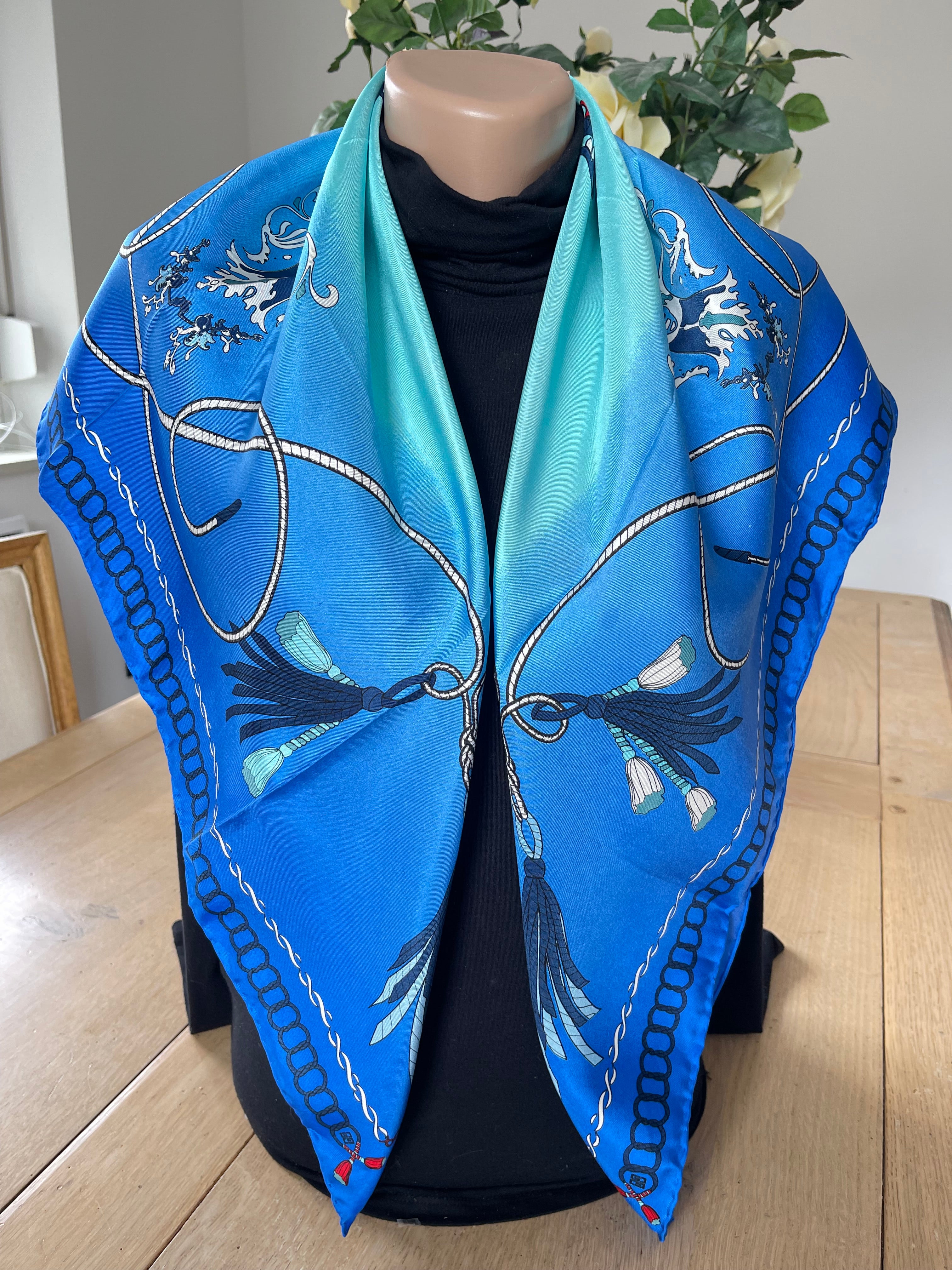 Gloria Ortiz carré foulard schal sjaal seide silk soie