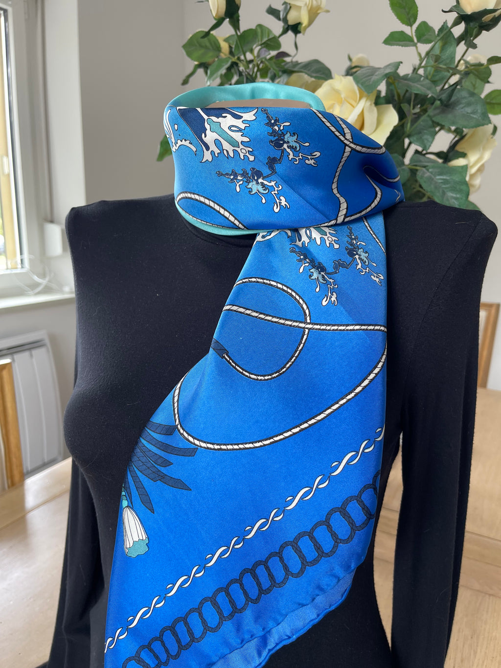 Gloria Ortiz carré foulard schal sjaal seide silk soie