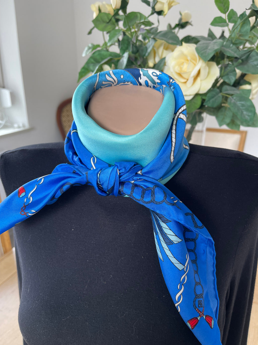 Gloria Ortiz carré foulard schal sjaal seide silk soie