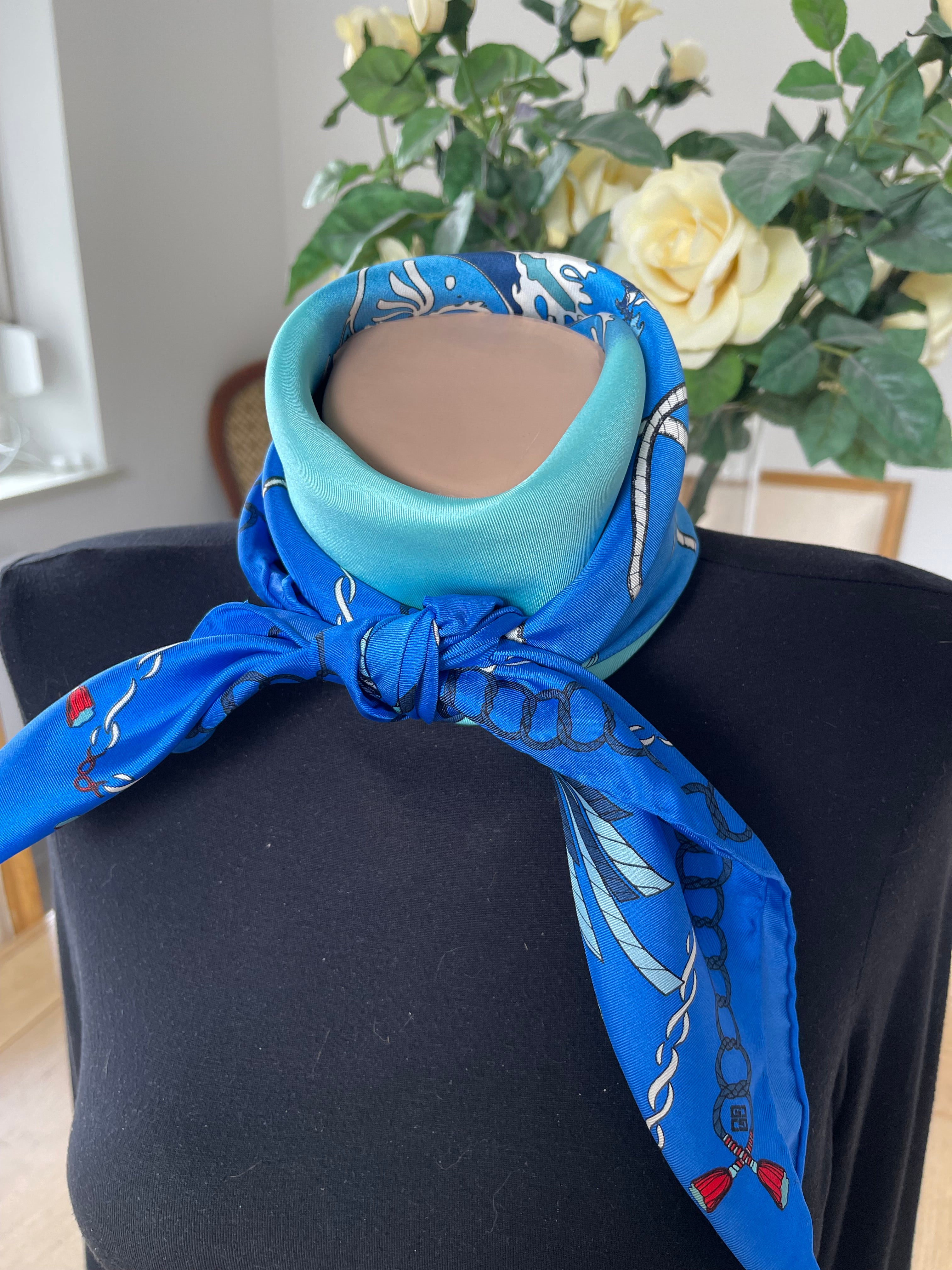 Gloria Ortiz carré foulard schal sjaal seide silk soie