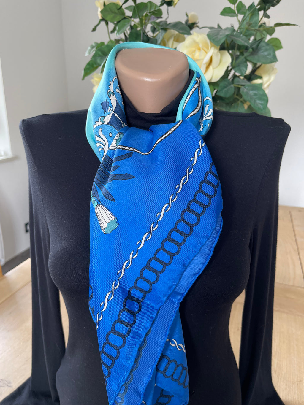 Gloria Ortiz carré foulard schal sjaal seide silk soie