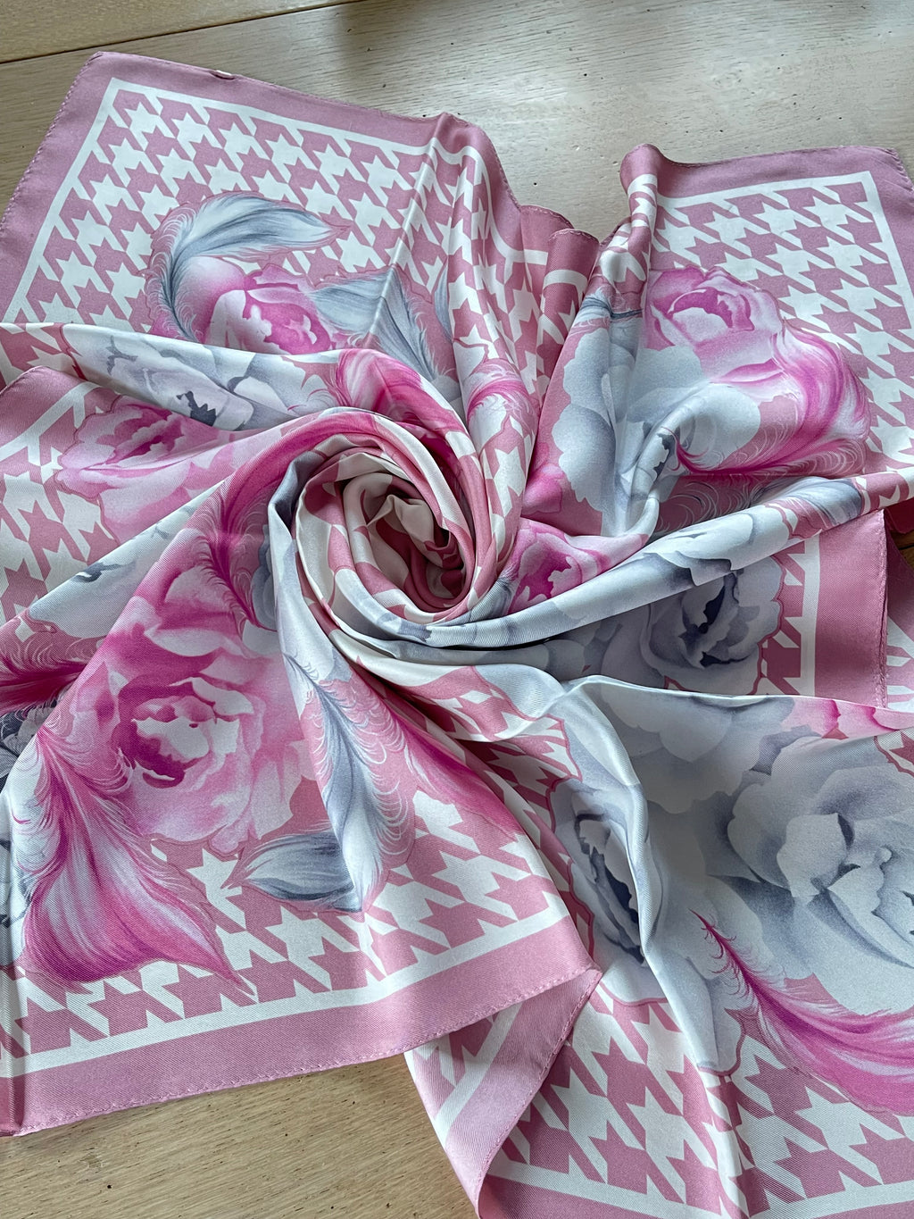 NINA RICCI carré schal foulard sjaal seide silk soie