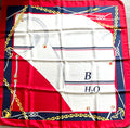 NAZARENO GABRIELLI foulard carré scarf schal sjaal seide soie silk