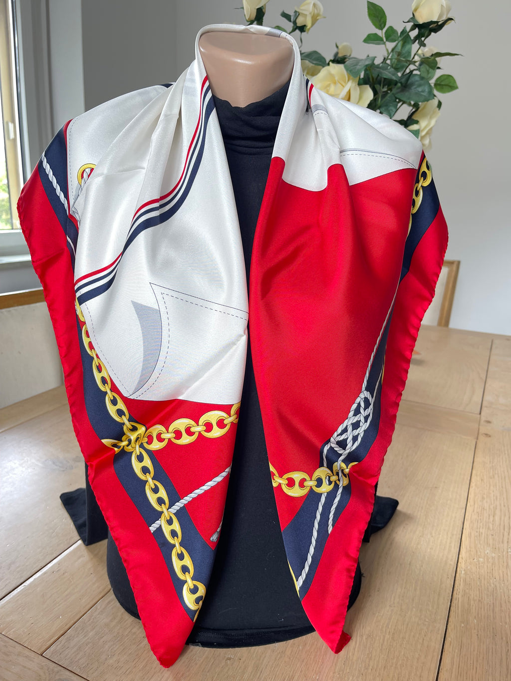 NAZARENO GABRIELLI foulard carré scarf schal sjaal seide soie silk