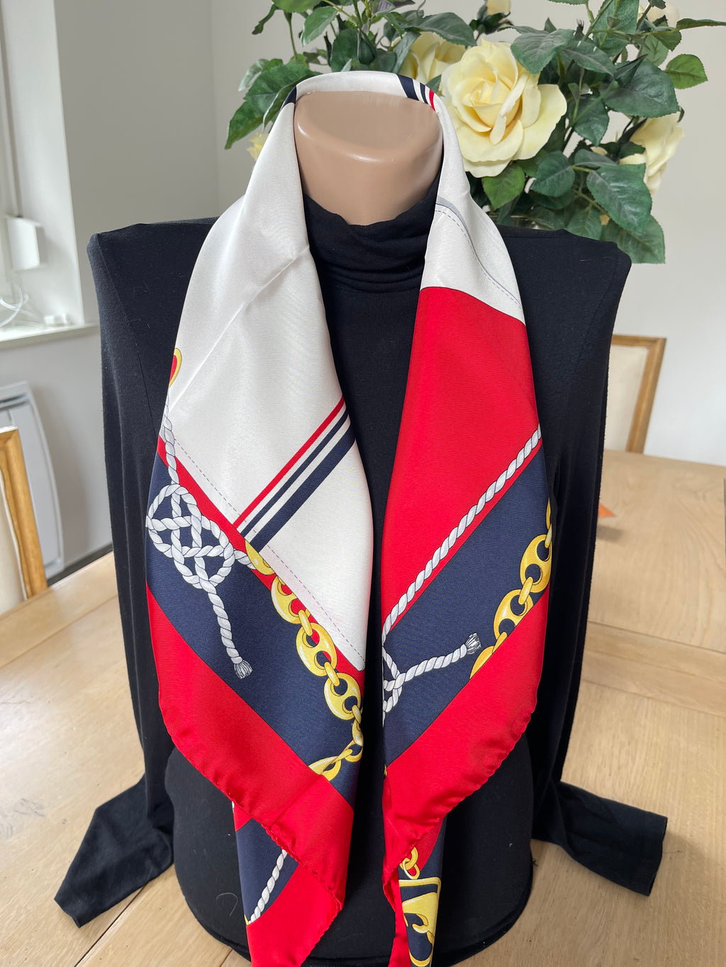 NAZARENO GABRIELLI foulard carré scarf schal sjaal seide soie silk