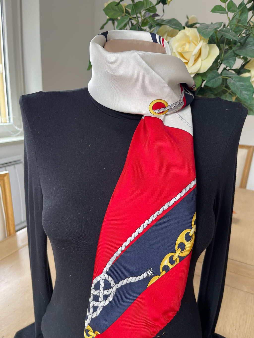 NAZARENO GABRIELLI foulard carré scarf schal sjaal seide soie silk