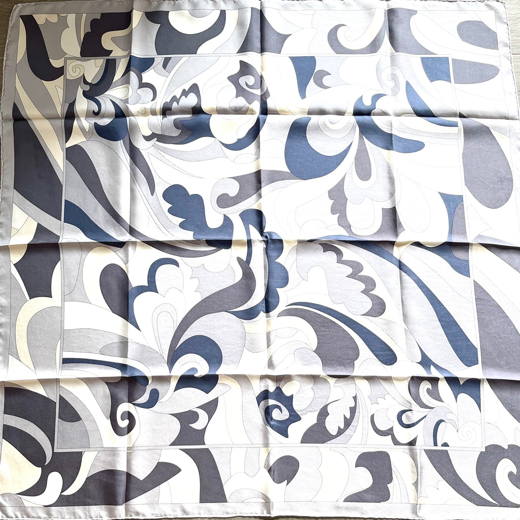 Foulard carré schal sjaal silk seide soie