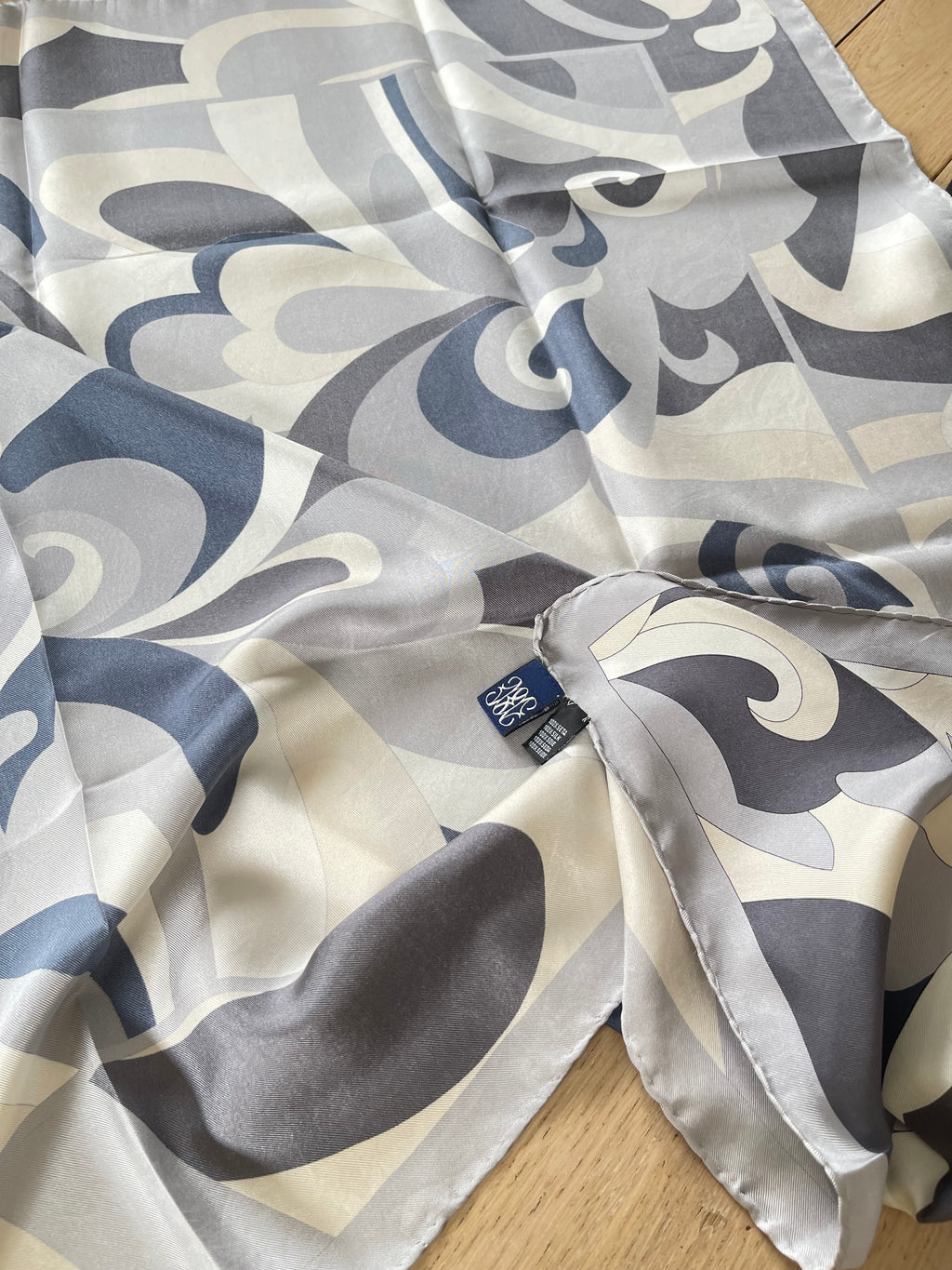 Foulard carré schal sjaal silk seide soie