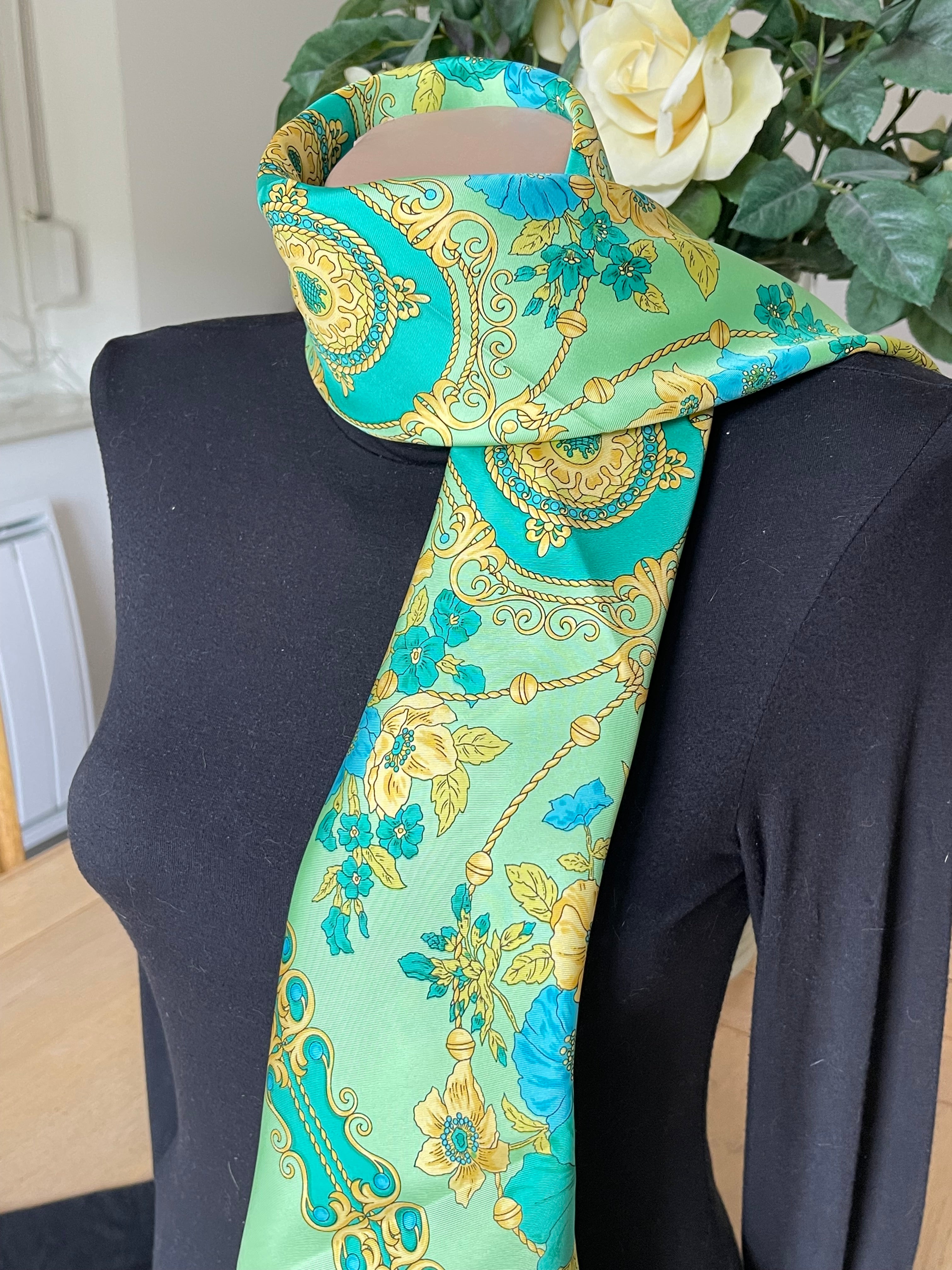 Paul Verlaine carré foulard schal sjaal seide silk soie