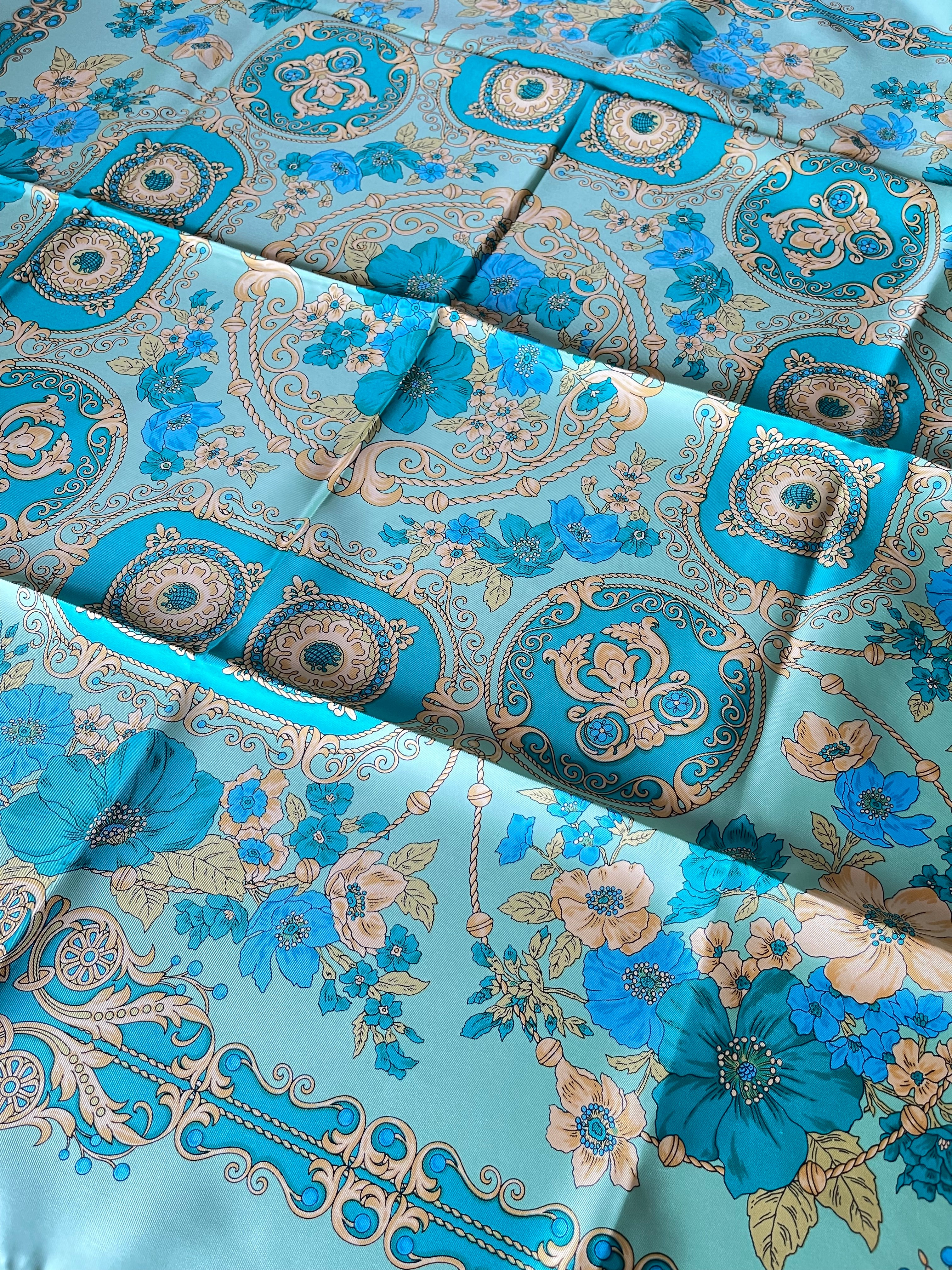 Paul Verlaine carré foulard schal sjaal seide silk soie