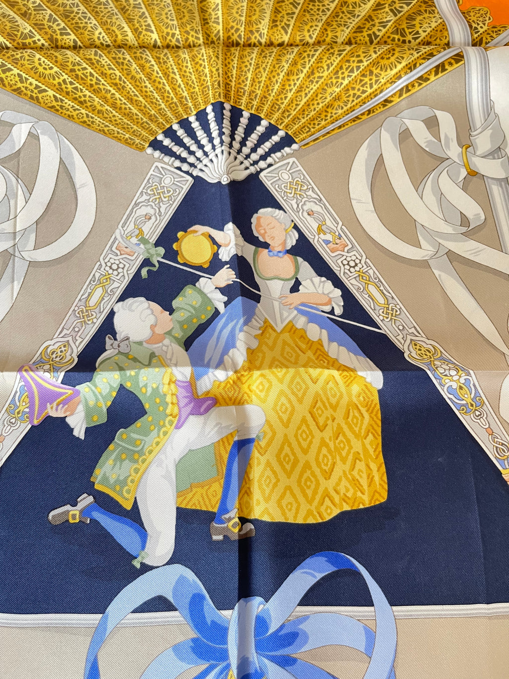 R di RATTI foulard carré schal sjaal seide soie silk