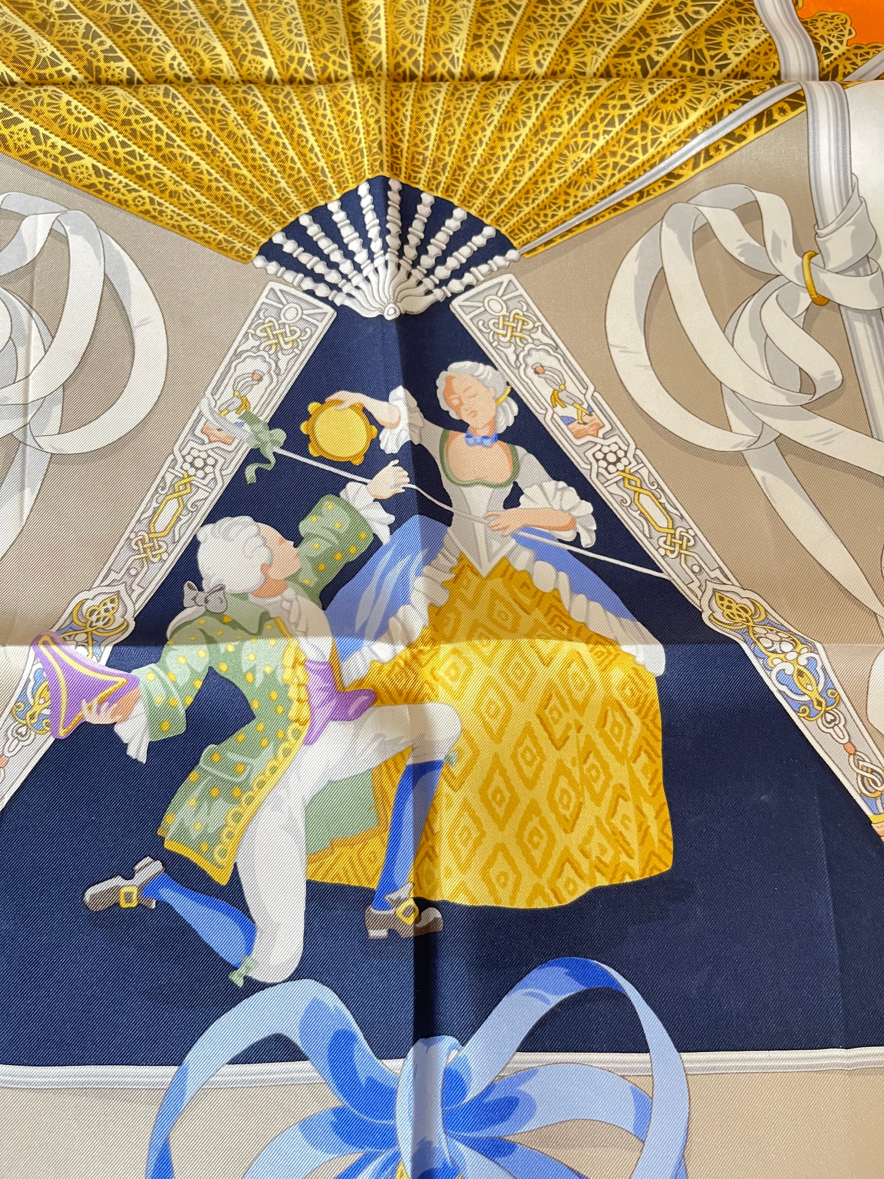 R di RATTI foulard carré schal sjaal seide soie silk