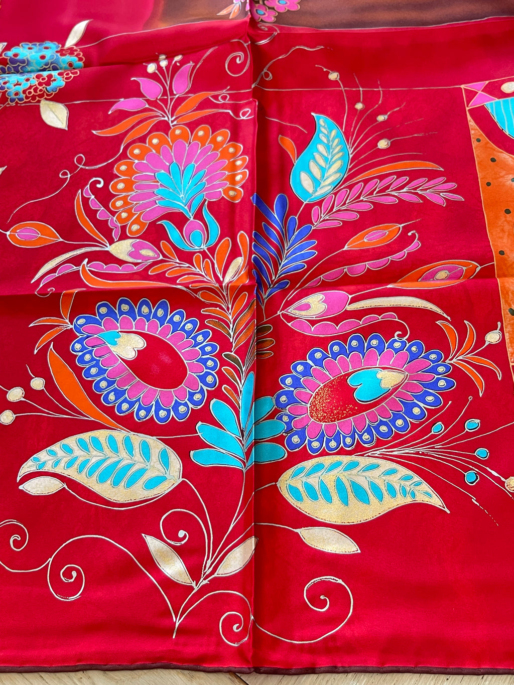 Torrente carré foulard schal sjaal seide silk soie