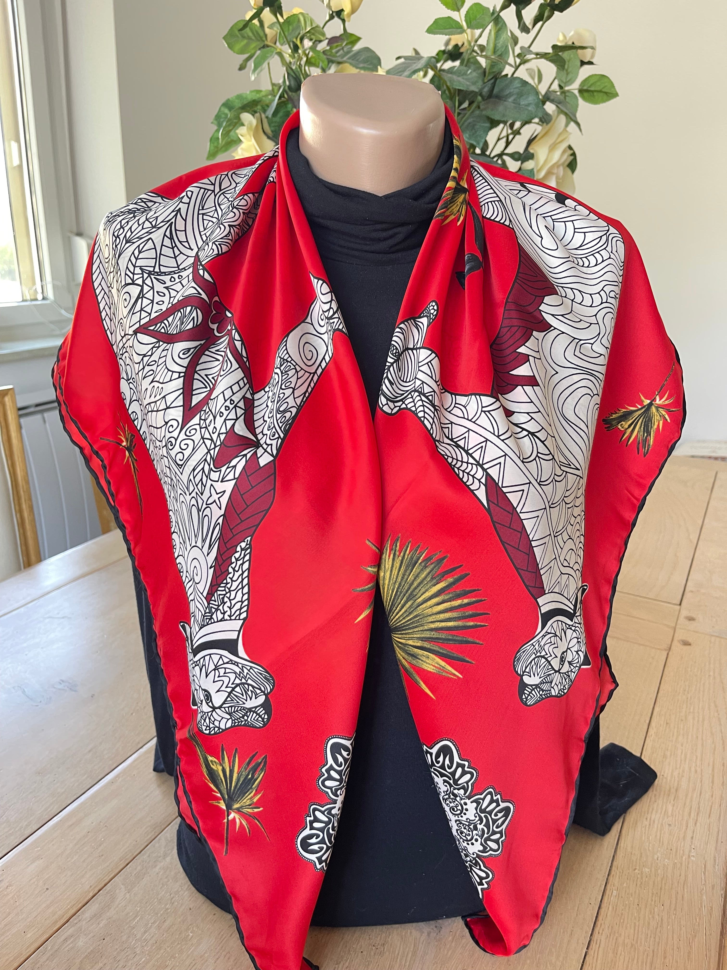 Vesace scarf carré foulard schal sjaal