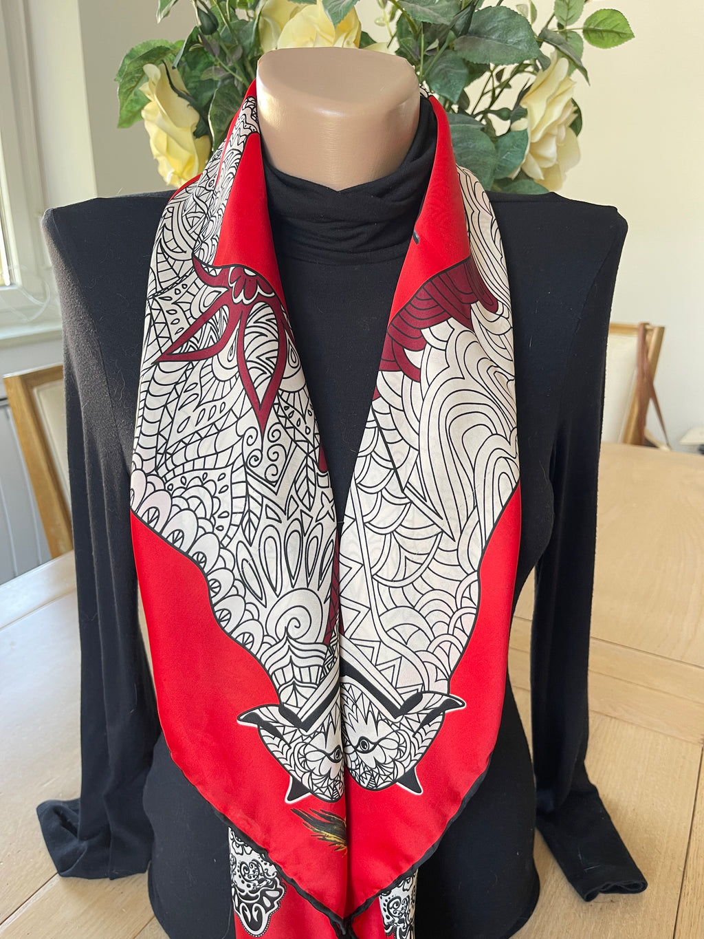 Vesace scarf carré foulard schal sjaal