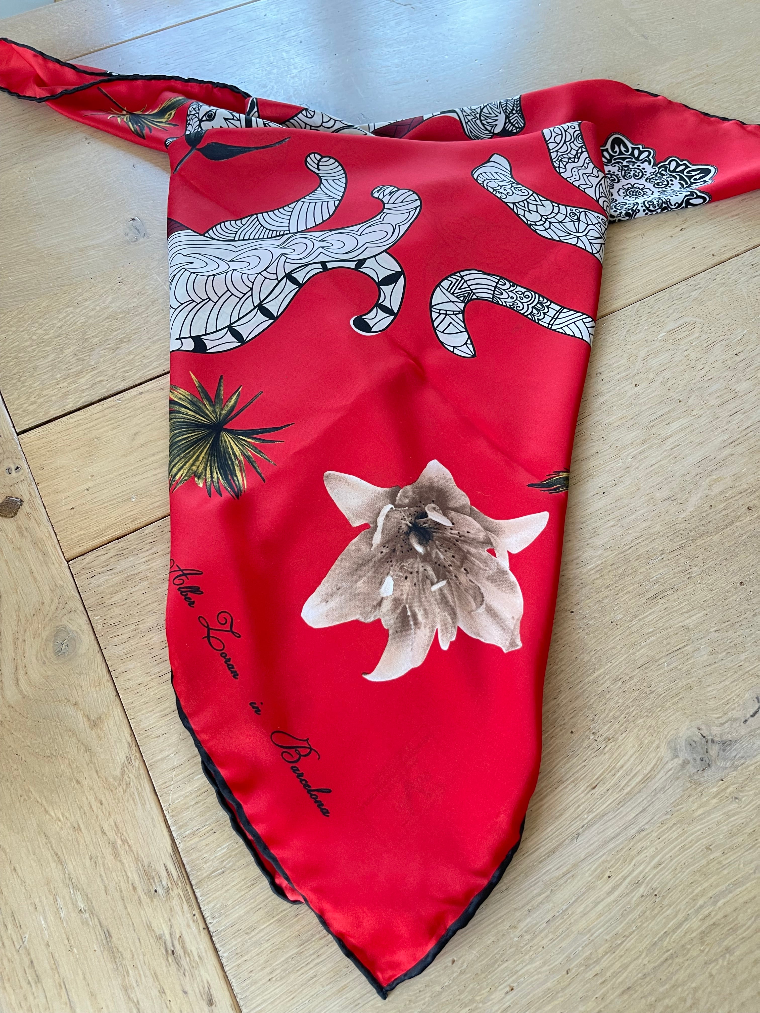 Vesace scarf carré foulard schal sjaal