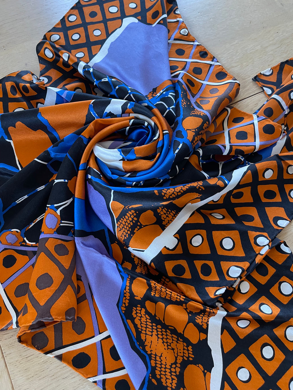 UNGARO foulard carré schal sjaal seide silk soie