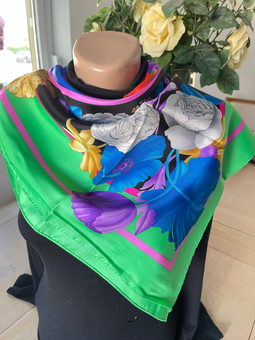 LEONARD foulard carré schal sjaal seide soie silk