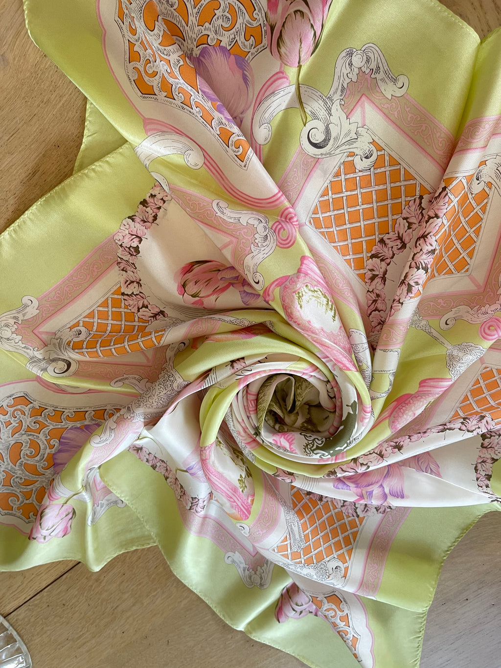 Cartier Carré foulard Schal sjaal seide soie silk