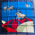 Daniel La Foret carré foulard schal sjaal silk soie