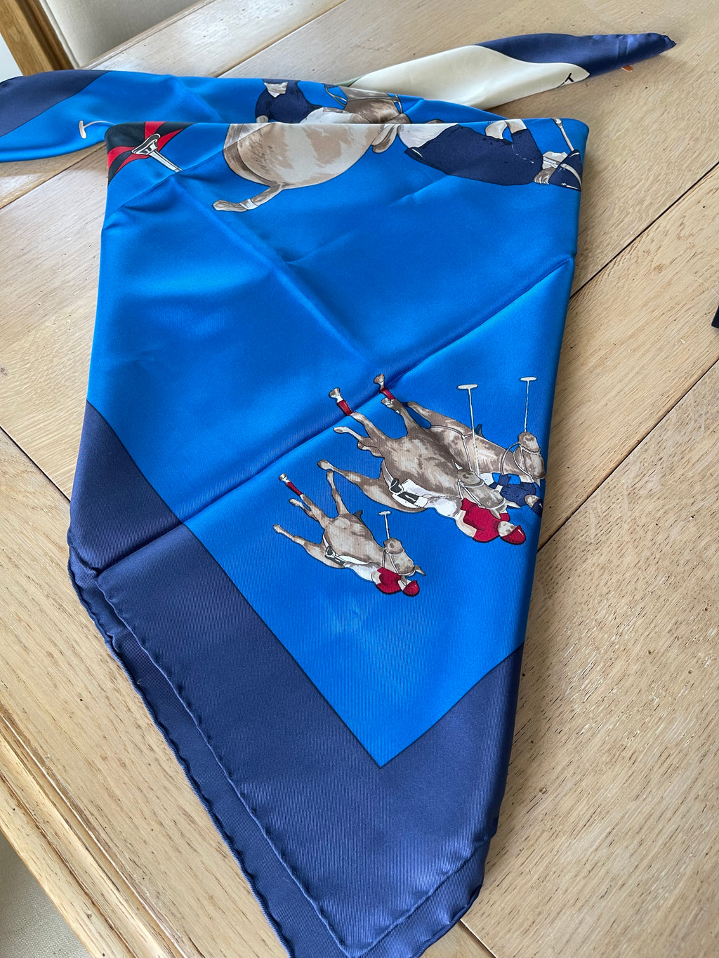 Daniel La Foret carré foulard schal sjaal silk soie