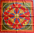R di RATTI carré foulard schal sjaal silk seide soie