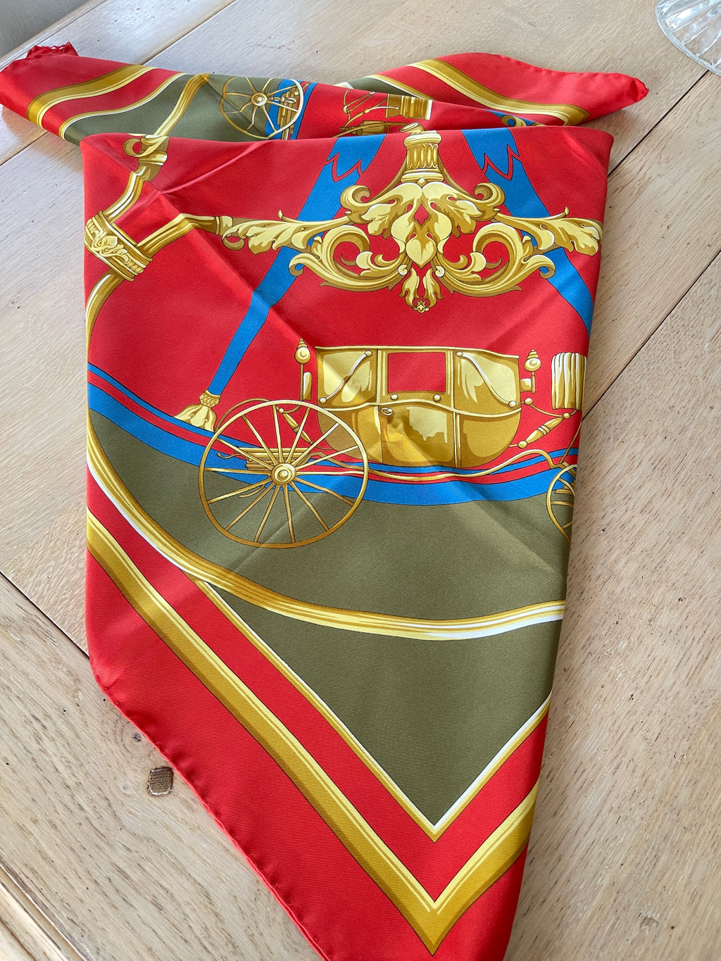 R di RATTI carré foulard schal sjaal silk seide soie
