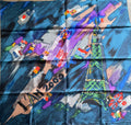 TORRENTE carré foulard scarf schal sjaal seide soie silk box