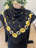 BulgarI scarf foulard schal sjaal seide silk soie