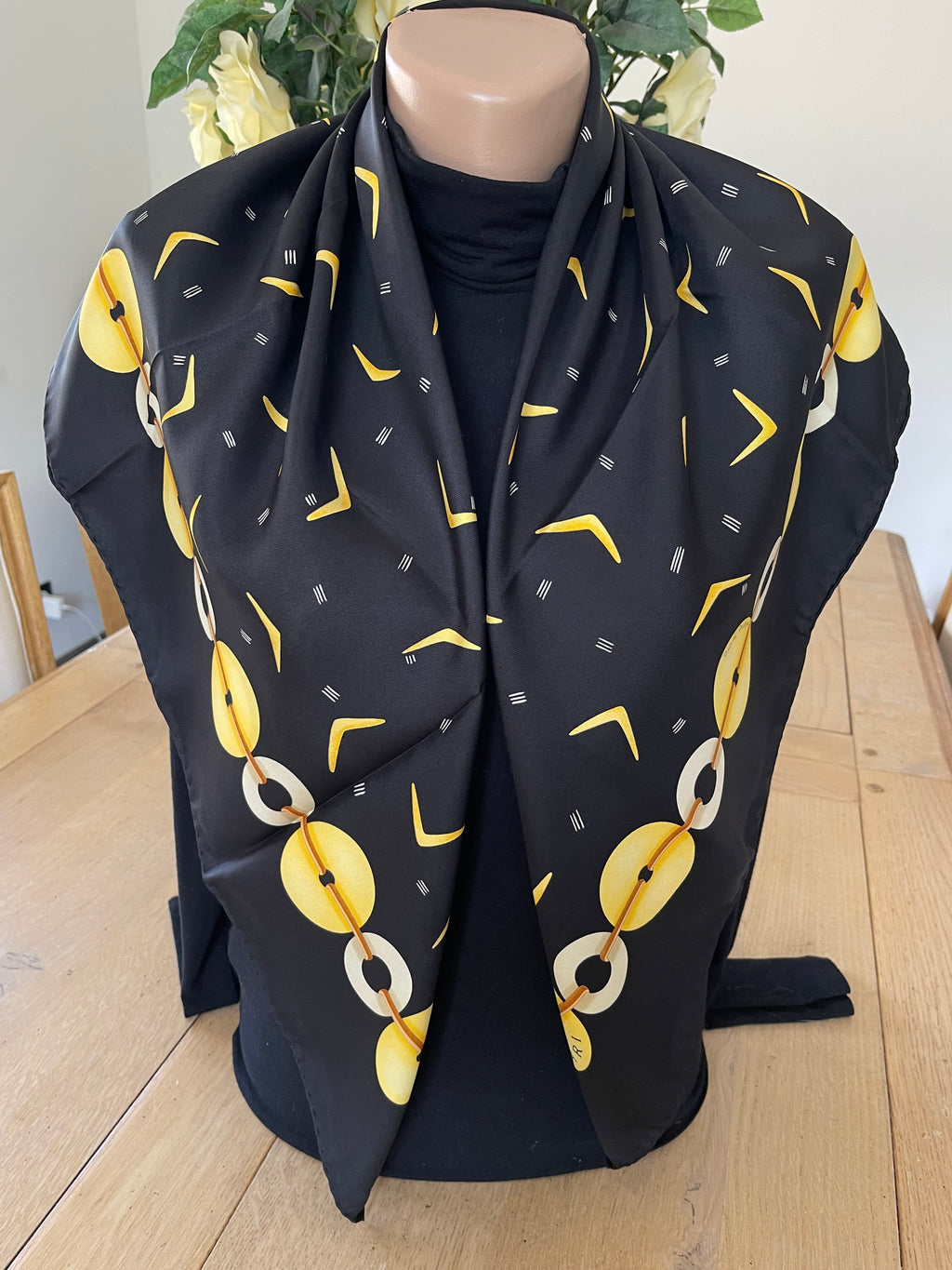 BulgarI scarf foulard schal sjaal seide silk soie