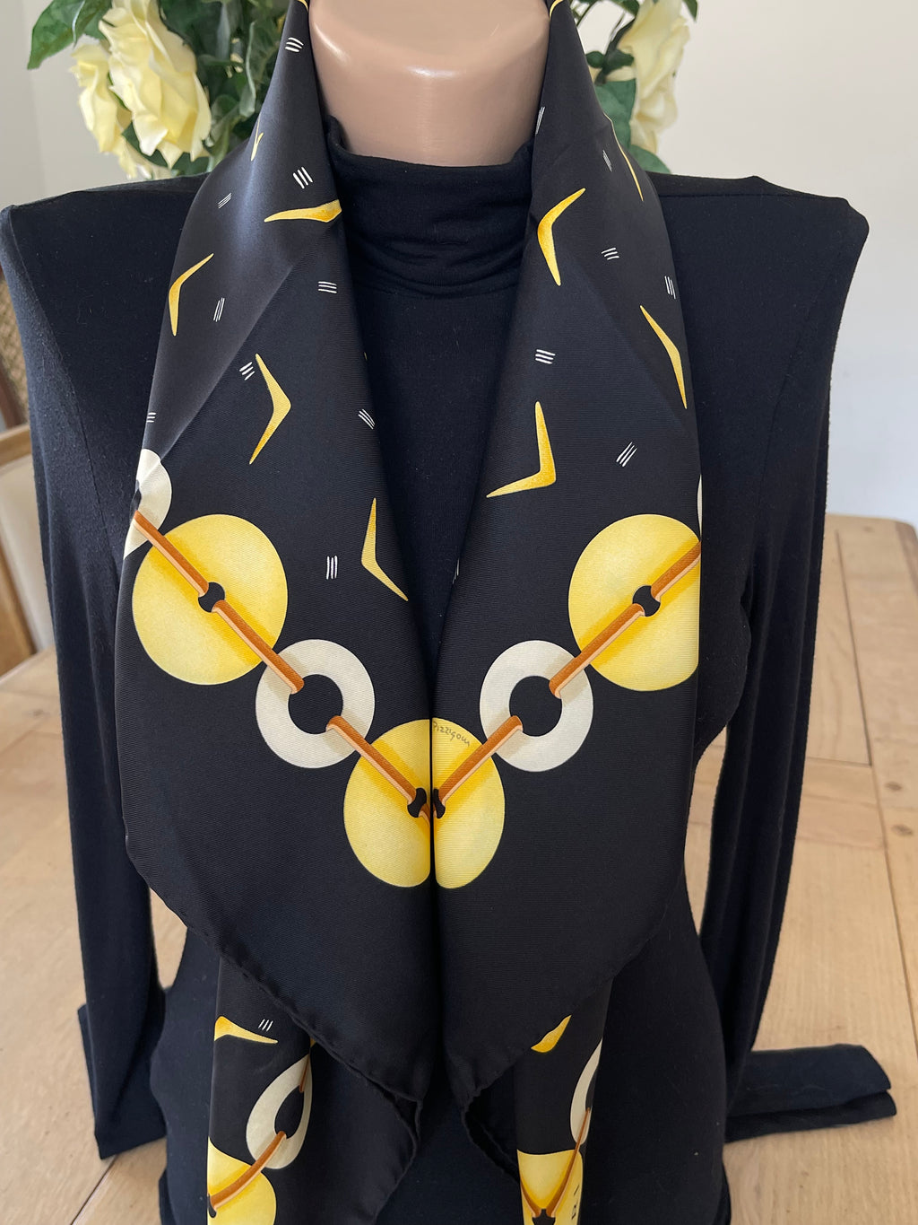 BulgarI scarf foulard schal sjaal seide silk soie
