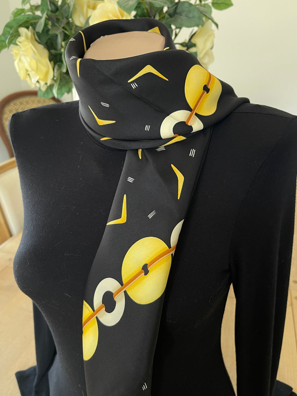 BulgarI scarf foulard schal sjaal seide silk soie