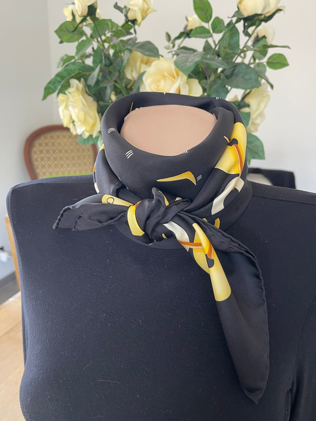 BulgarI scarf foulard schal sjaal seide silk soie