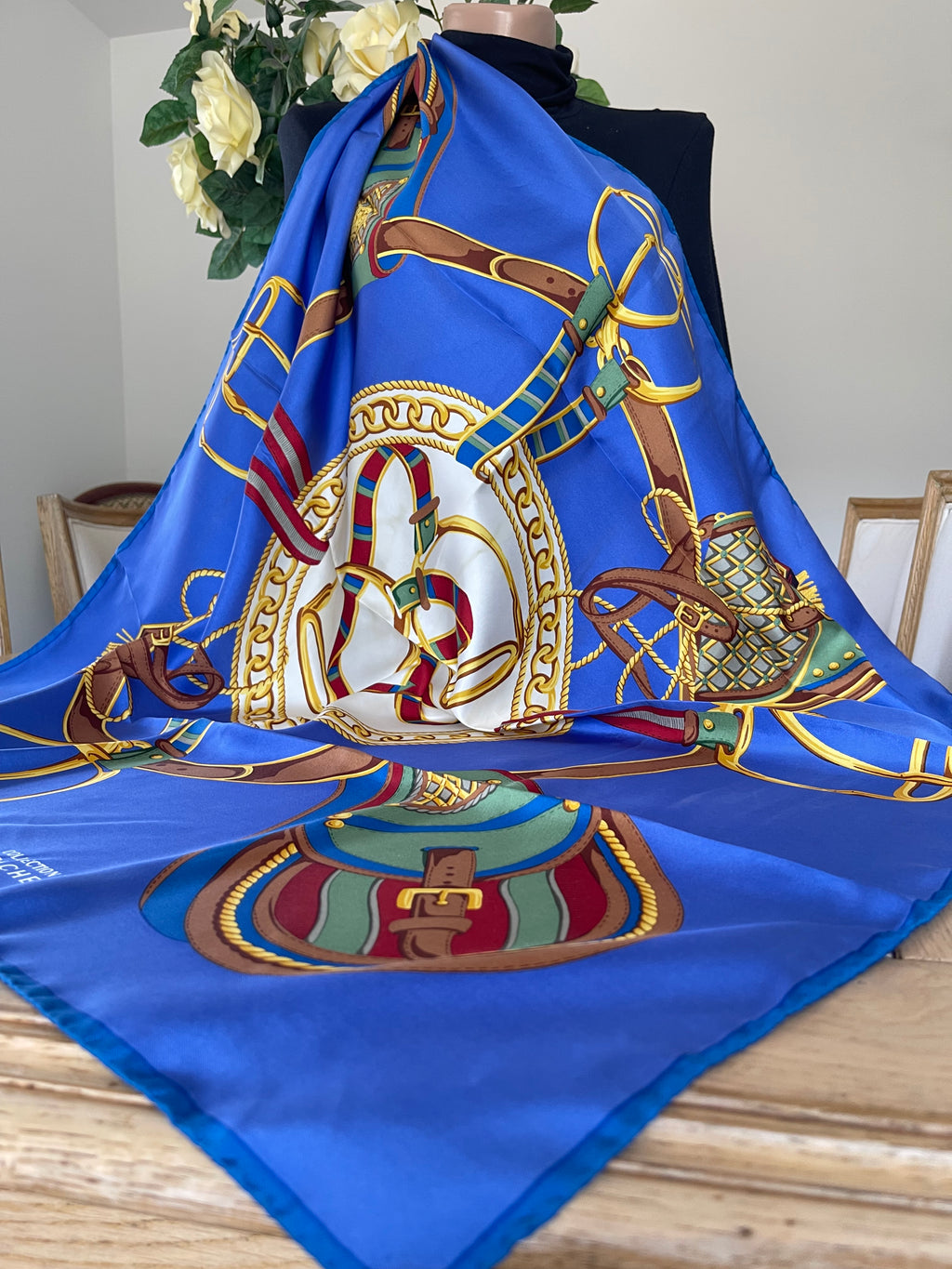 RICHEL carré foulard scarf schal sjaal seide silk soie