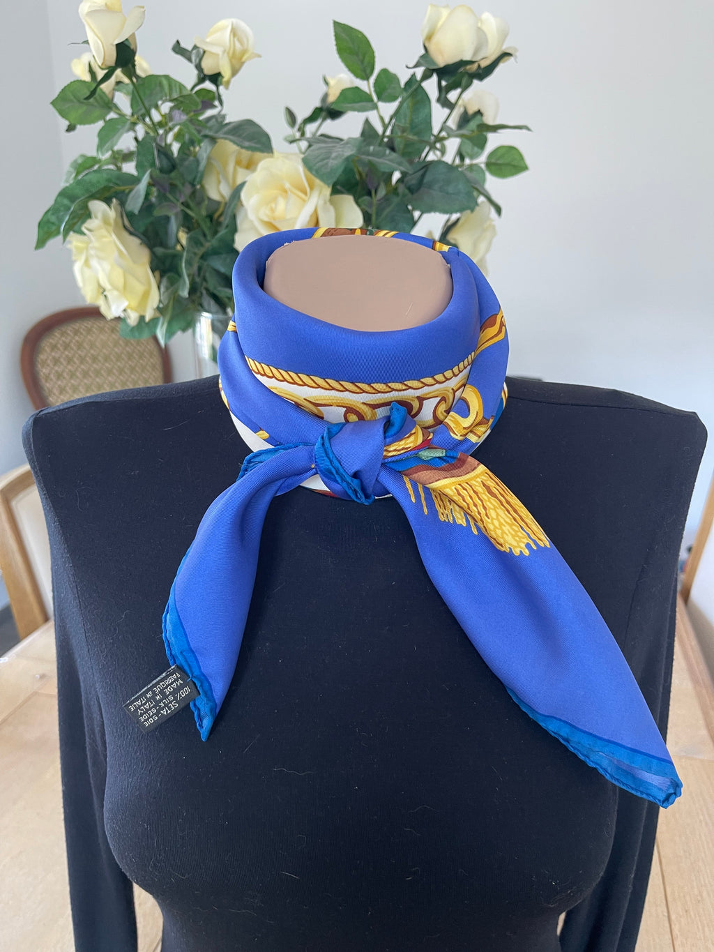 RICHEL carré foulard scarf schal sjaal seide silk soie